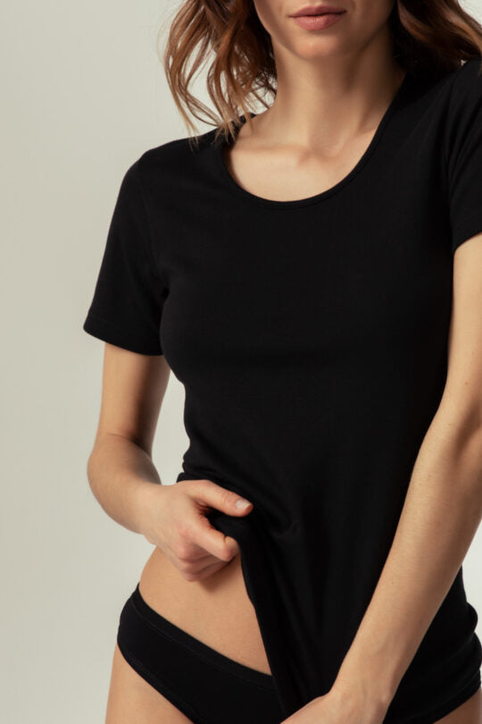 T-shirt Mezzamanica Caldo Cotone 548 4 Pezzi - Oltremare