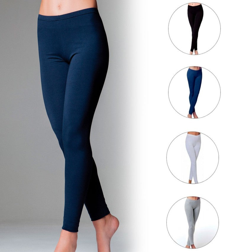 Leggings lungo in fresco cotone 4265 - Jadea