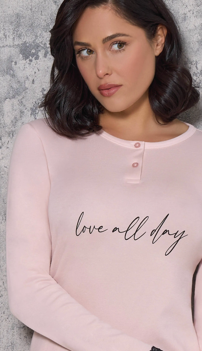 Pigiama serafino 94599 - Love & Bra