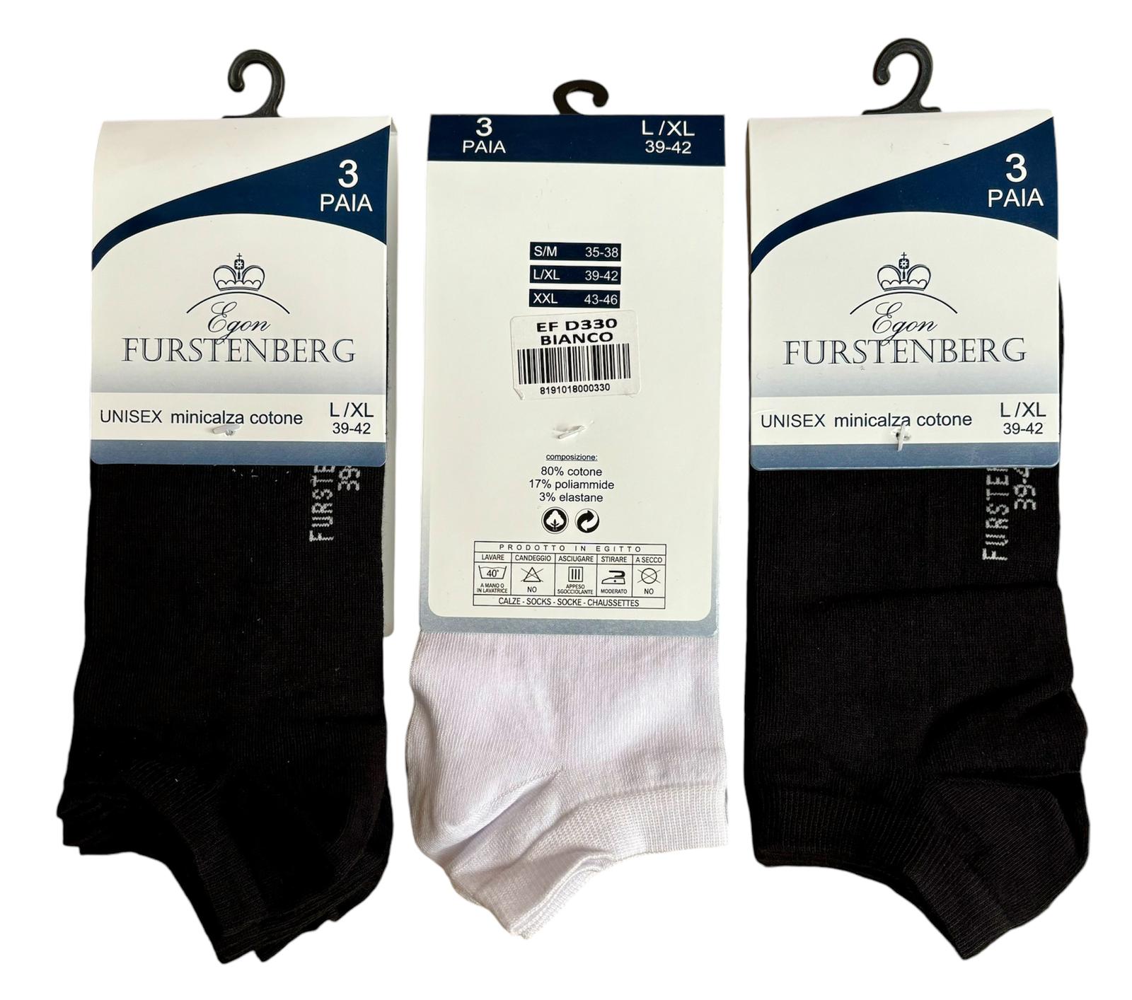 Minicalza Cotone Unisex 6 Pezzi EFD330 - Furstemberg