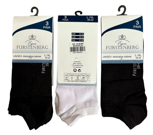 Minicalza Cotone Unisex 6 Pezzi EFD330 - Furstemberg