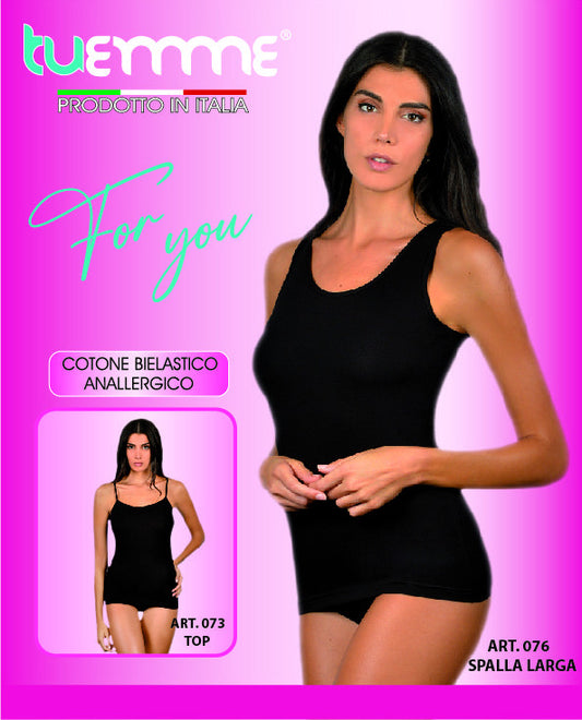 Top Spalla Larga Bielastico 3 Pezzi - TuEmme