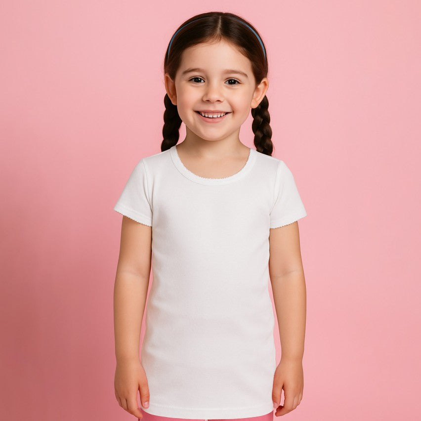 Mezzamanica Bambina Cotone 3 Pezzi BA4290 - Ellepì