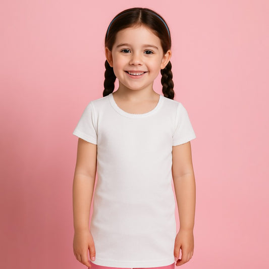 Mezzamanica Bambina Cotone 3 Pezzi BA4290 - Ellepì