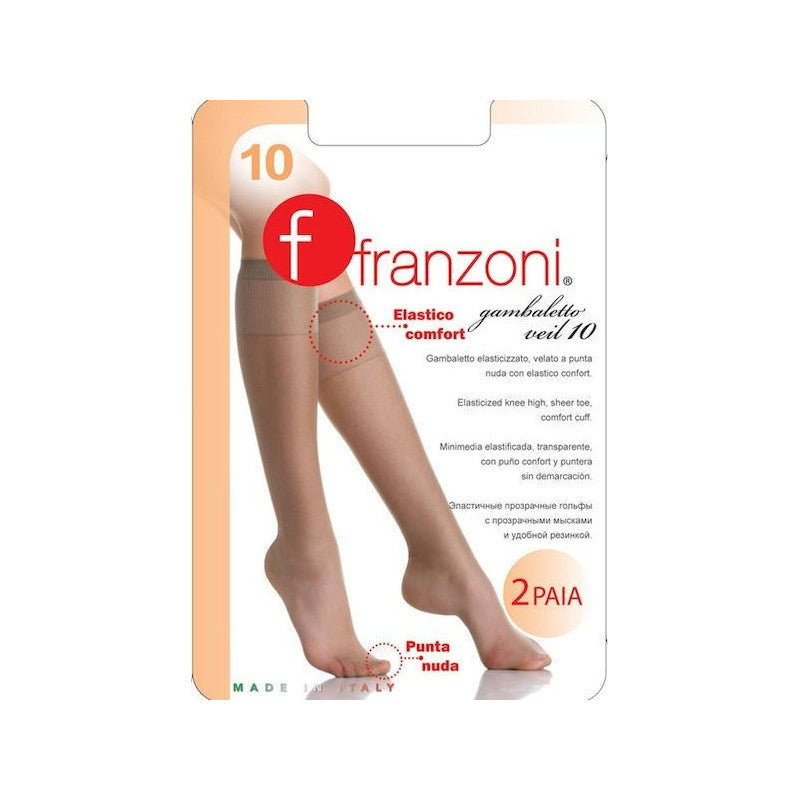 Gambaletto invisibile Veil 10 den - Franzoni