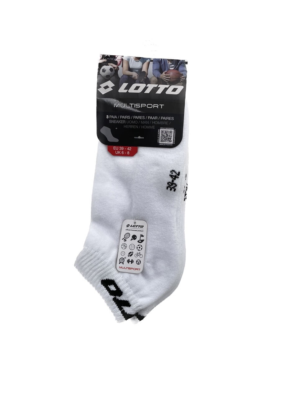 Goal Calza sneaker Lotto - 3 paia