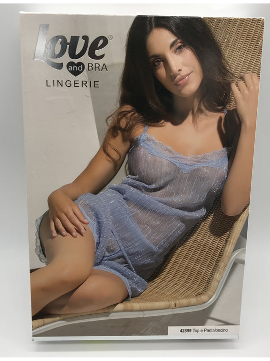 Top e Pantaloncino 42899 - Love and Bra